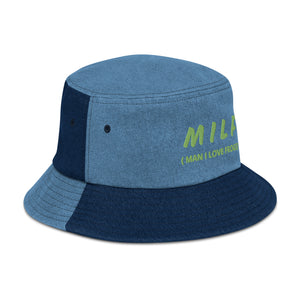 MILF ( Man I Love Frogs) Denim bucket hat