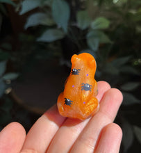 Load image into Gallery viewer, Orange spider &amp; ghost painted frogs