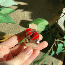 Load image into Gallery viewer, Chocolate covered strawberries brown frogs