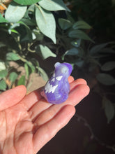 Load image into Gallery viewer, Purple jack-o’-lantern frogs