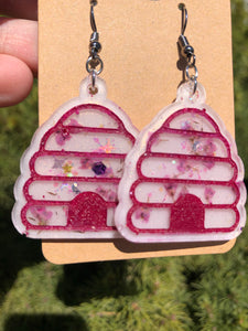 Beehive earrings!
