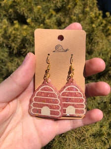 Beehive earrings