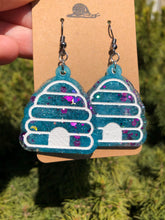 Load image into Gallery viewer, Beehive earrings!