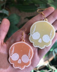 Skull earrings