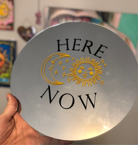 HERE NOW mirror vinyl