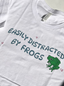 Easily Distracted by Frogs T-shirt