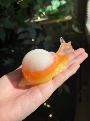 Candy corn snail