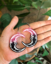 Load image into Gallery viewer, Spooky moon earrings
