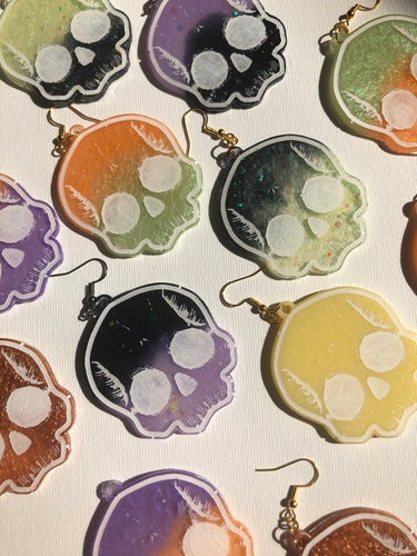 Skull earrings