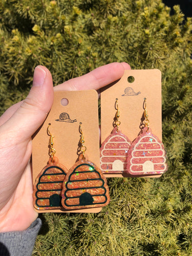 Beehive earrings