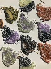 Load image into Gallery viewer, Spooky frog earrings