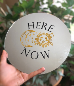 HERE NOW mirror vinyl