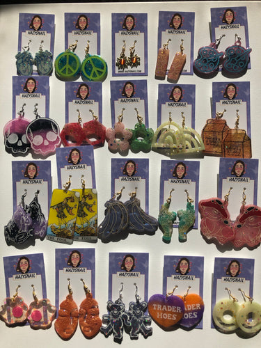 Mixed earrings!