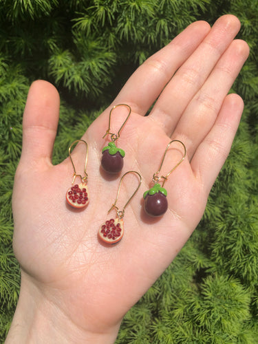 Little fruit earrings