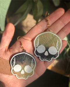 Skull earrings