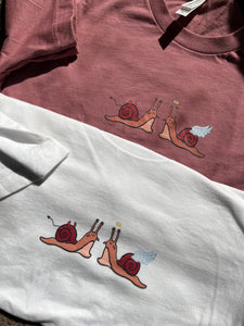 Angel Devil Snail Unisex t-shirt