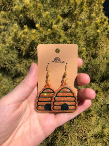 Beehive earrings