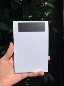 Strawberry snail notepad