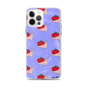 Strawberry snail iPhone Case