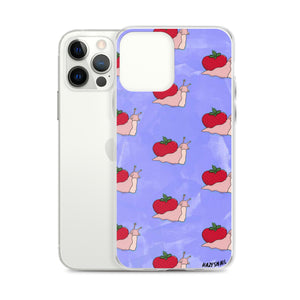 Strawberry snail iPhone Case