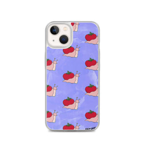 Strawberry snail iPhone Case