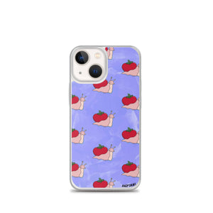 Strawberry snail iPhone Case