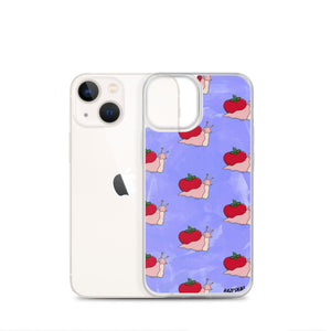 Strawberry snail iPhone Case