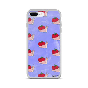 Strawberry snail iPhone Case