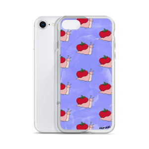 Strawberry snail iPhone Case