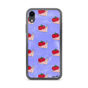Strawberry snail iPhone Case