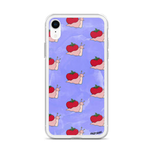 Strawberry snail iPhone Case