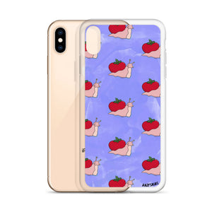 Strawberry snail iPhone Case