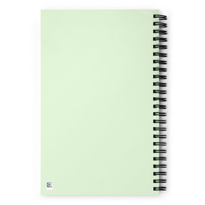 Strawberry snail spiral notebook