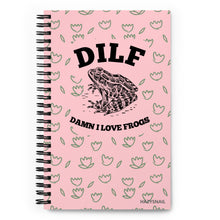 Cargar imagen en el visor de la galería, Pink DILF frog notebook
