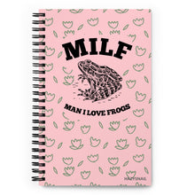 Load image into Gallery viewer, Pink MILF frog notebook