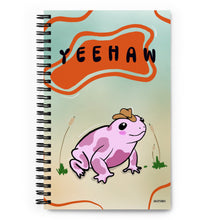 Laden Sie das Bild in den Galerie-Viewer, Cowboy frog spiral notebook