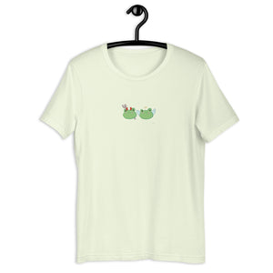 Angel Devil Frog Unisex t-shirt