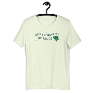 Easily Distracted by Frogs T-shirt
