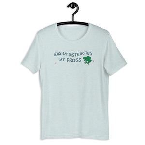 Easily Distracted by Frogs T-shirt