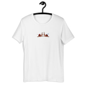 Angel Devil Snail Unisex t-shirt